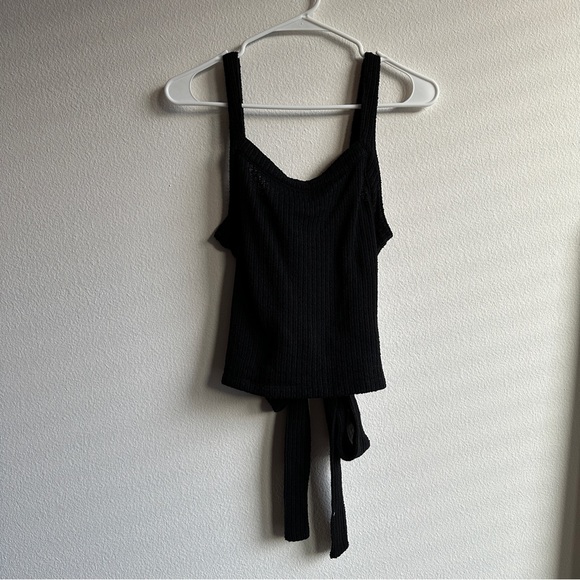 MADEWELL Texture & Thread Tie-Wrap Tank Top - Picture 4 of 8